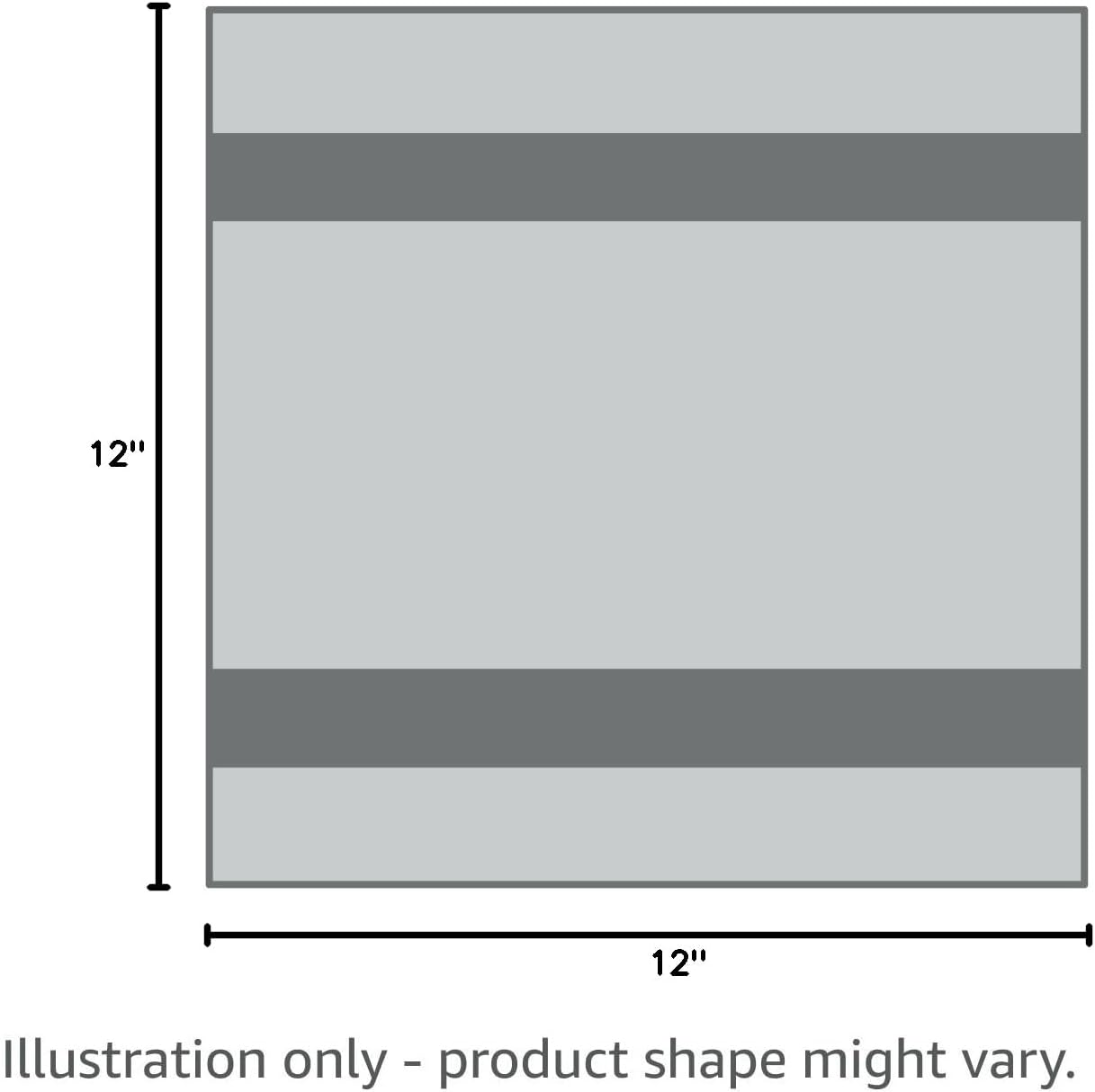 Bulk 12” X 12” All Purpose Microfiber Towels Wholesale - Case Quantity (400 Count) | No Fraying | High Density Microfiber | Zero Chemical Cleaner | Long-Lasting (Black)