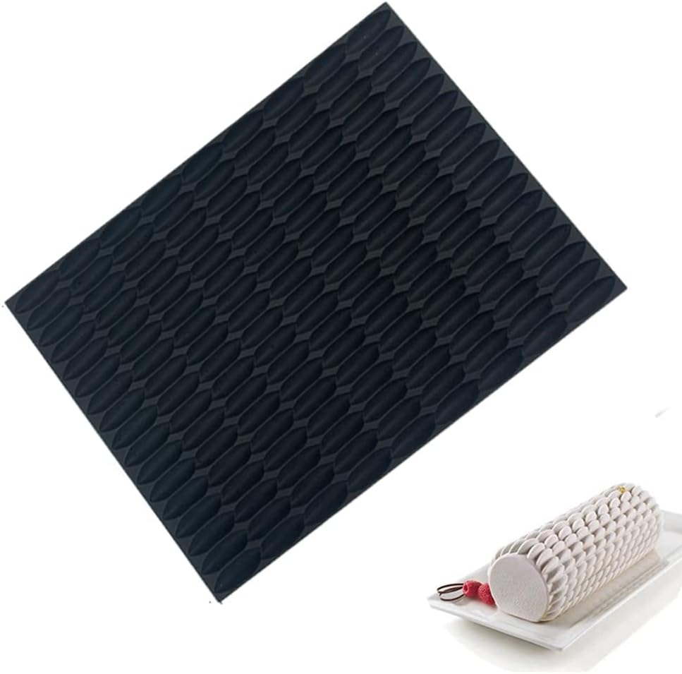 Generic Silicone Swiss Cake Mould Cake Mold Silicon Fondant Mat Impression Lace Moulds