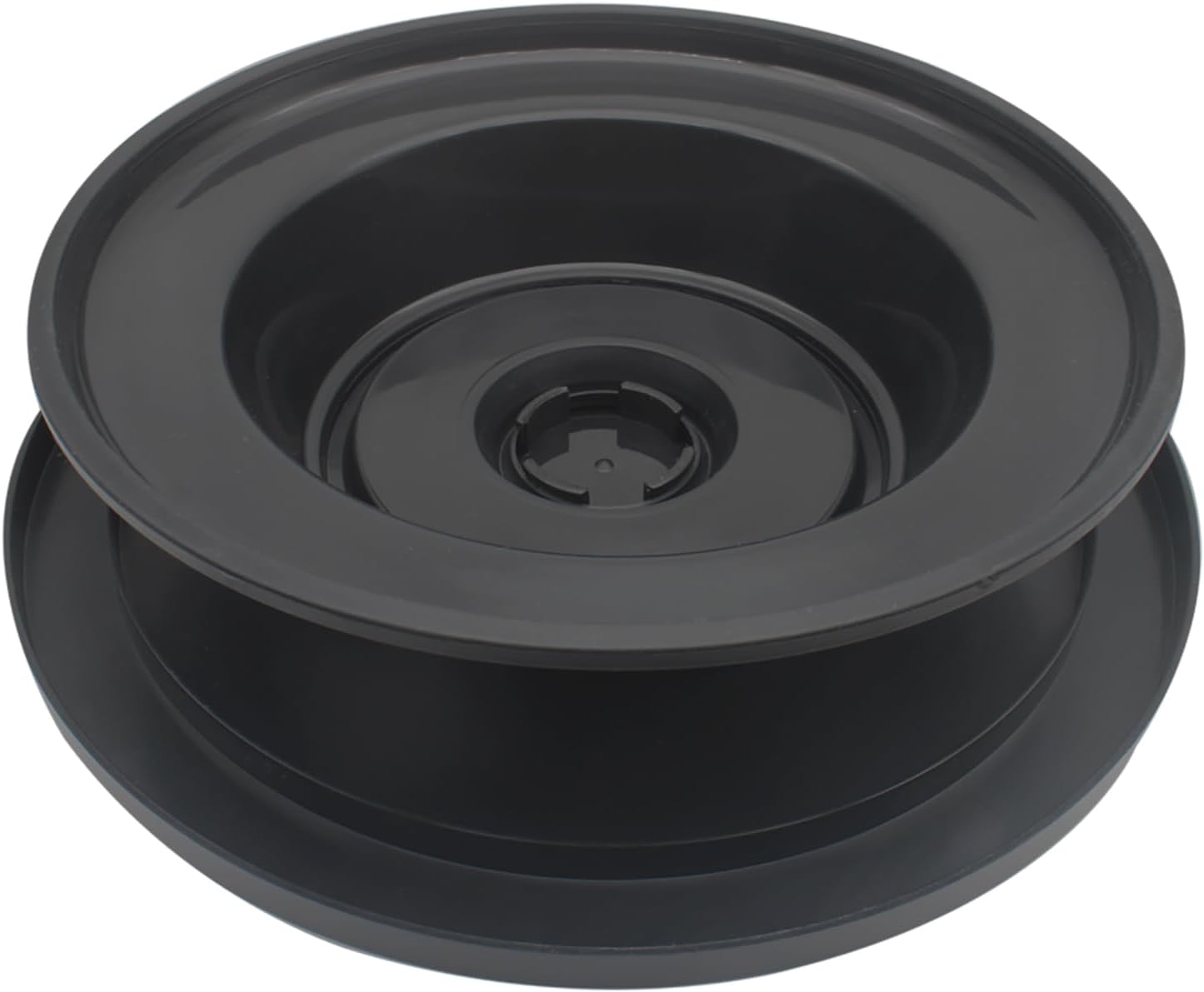 Cake Decorating Turntable 11 Inch Cake Turntable Anti-Slip Rotating Cake Stand for Decorating(1pcs Black)