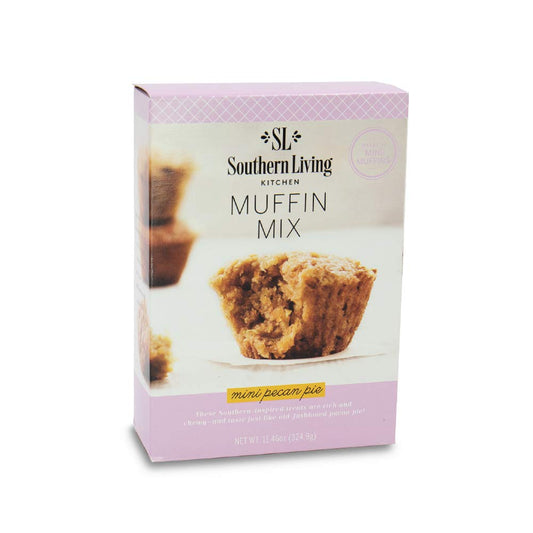 Southern Living Mini Pecan Pie Muffin Mix, Easy, Gourmet Dessert, Perfect for Hosting, Rich & Decadent Flavor, Makes 36 Mini Muffins