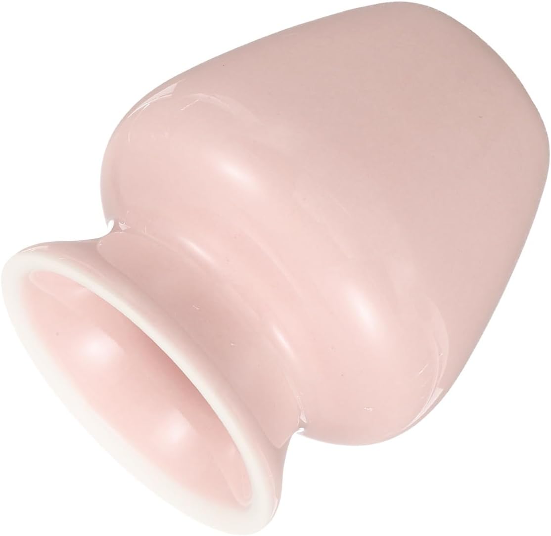 HARFINGTON Ceramic Chasen Stand 70mm Matcha Whisk Holder Teas Set Whisks Stand Traditional Matcha Tea Chasen Holder Tea Set Accessories for Tea Tasting, Pink