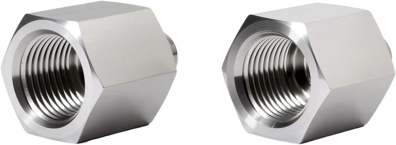 2 pieces Npt3/8 Female to Npt1/4 Male Reducer,3/8-1/4Water pipe Adapter, Fabricate of 304 Stainless Steel