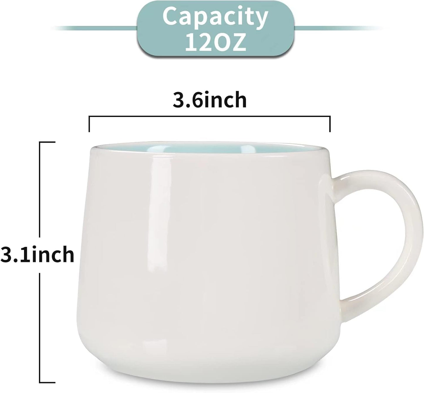 Cat Ceramic Cup Hidden 3D Animal Inside Mug,12 oz Cute Cartoon Handmade Figurine Mugs,Christmas Birthday Surprise for Friends Family or Kids (Cat)