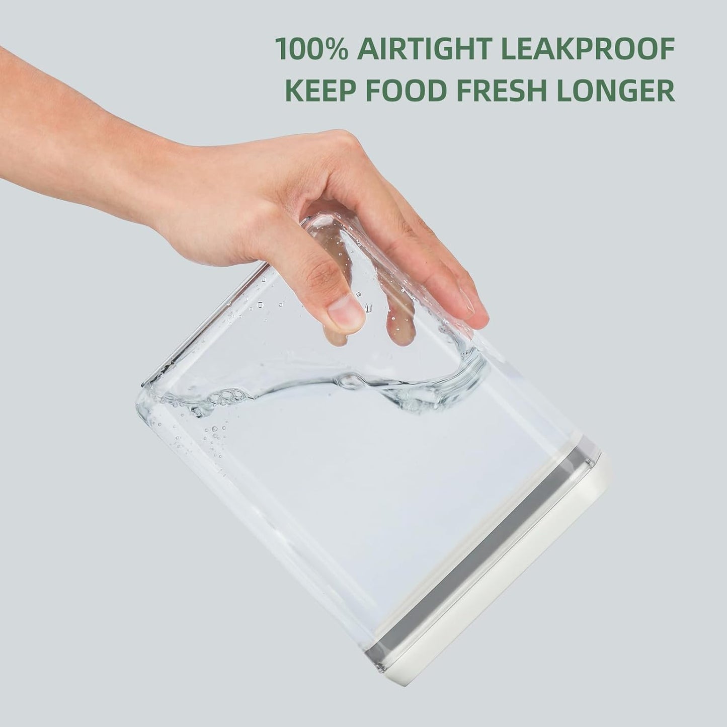 Food Airtight Containers storage with Lids 1200ml One Button Open/POP UP/Kitchen Storage Organization for Coffee Tea Brown Sugar Cereals