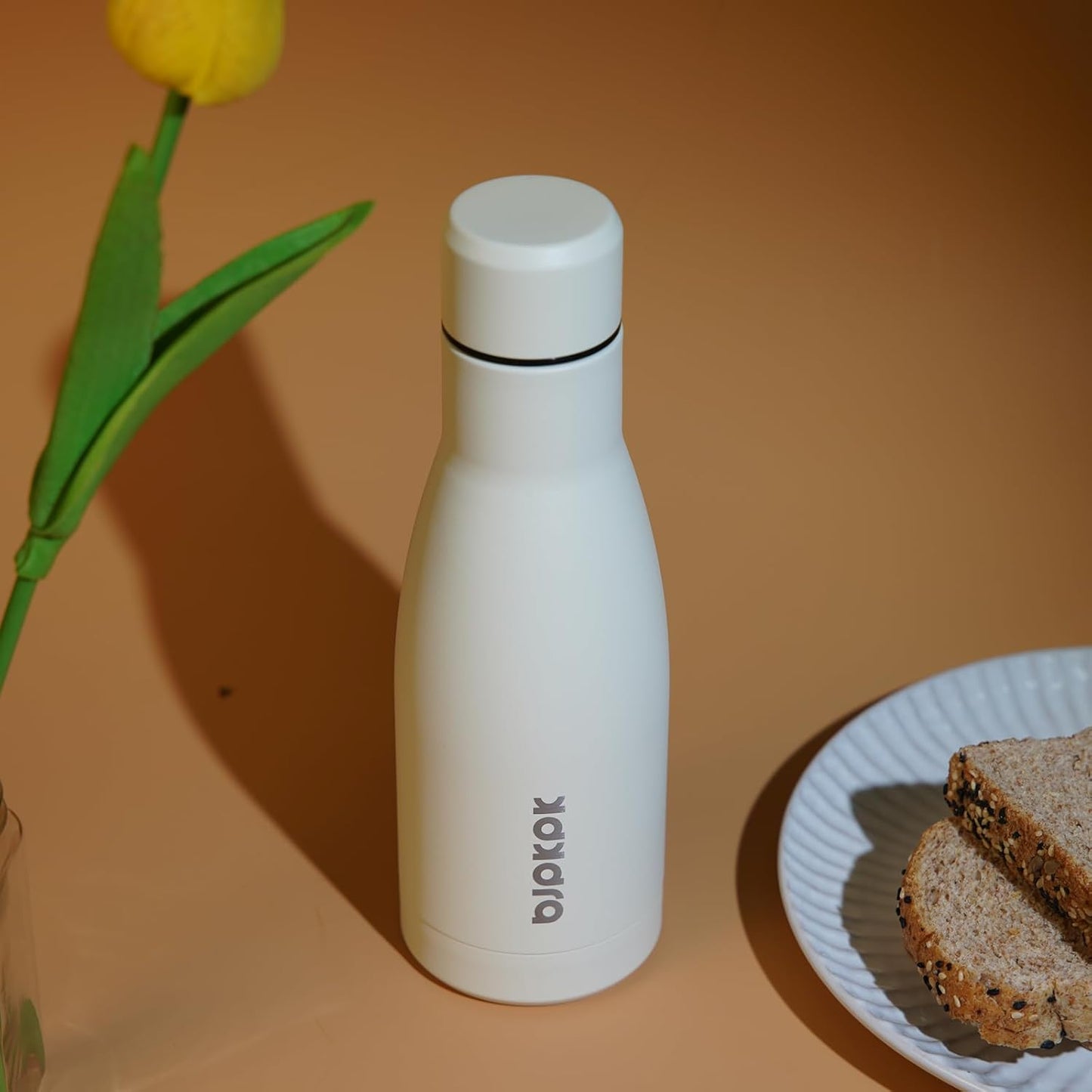 BJPKPK 17oz Insulated Water Bottles Stainless Steel Sports Water Bottles Keep Cold and Hot for Travel Dishwasher Safe,Macaron Green