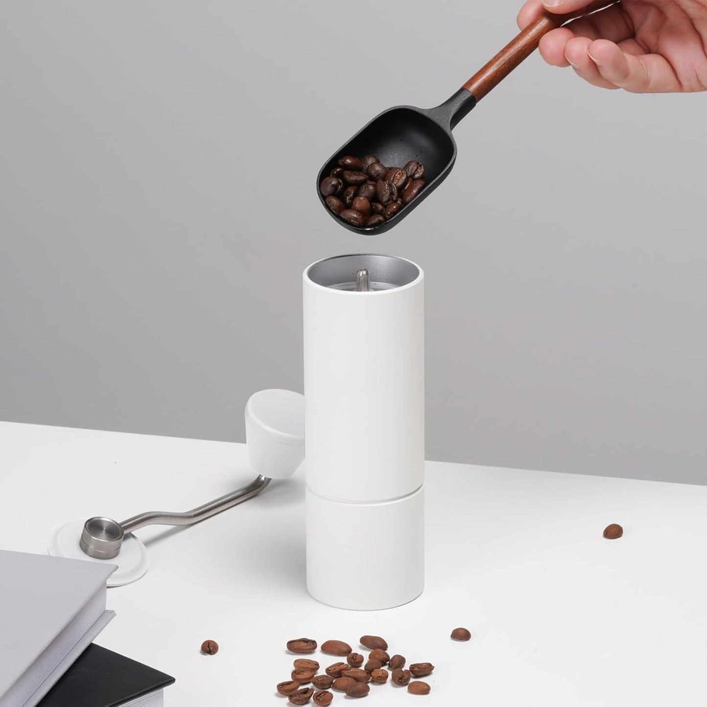 TIMEMORE Chestnut C3 Manual Coffee Grinder Capacity 25g with CNC Stainless Steel Conical Burr, Internal Adjustable Setting, Double Bearing Positioning, French Press Coffee for Hand Grinder