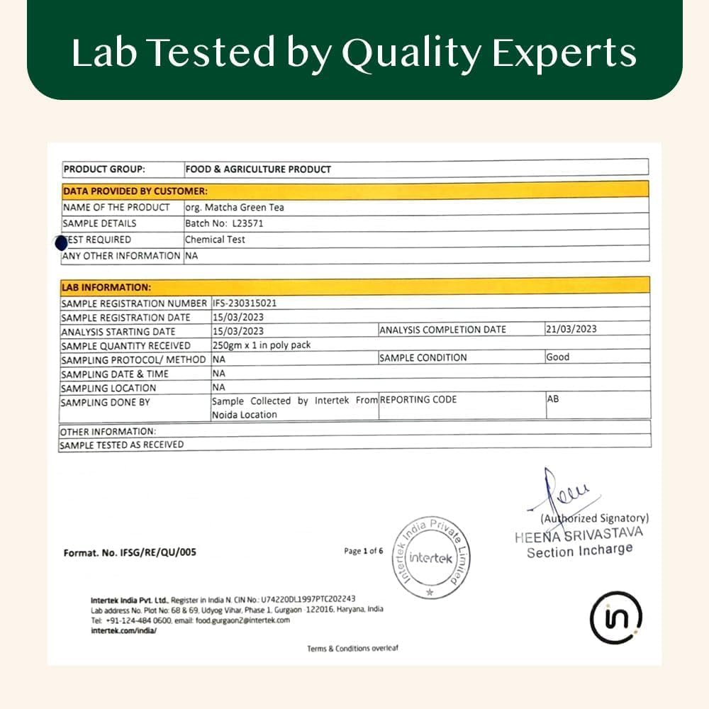 HANDPICK Japanese Organic Matcha Green Tea Powder (100 Servings) - Authentic Premium Second Flush Harvest | Resealable Ziplock Pouch