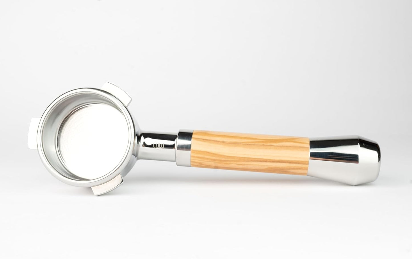 LILQ 54mm Spouted Portafilter Compatible with Breville Barista Express, Barista Pro, Bambino, and More –18-20g basket included (Olive Fusion, 54mm Breville Double Spouts)