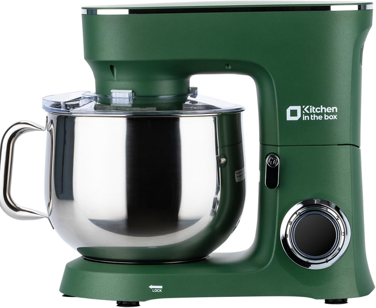 Kitchen in the Box Stand Mixer, 900W 8.5 QT Kitchen Electric Mixer, 10-Speed Large Capacity Tilt-head Food Mixer with Dough Hook, Wire Whip, Flat Beater & Splash Guard (Green)