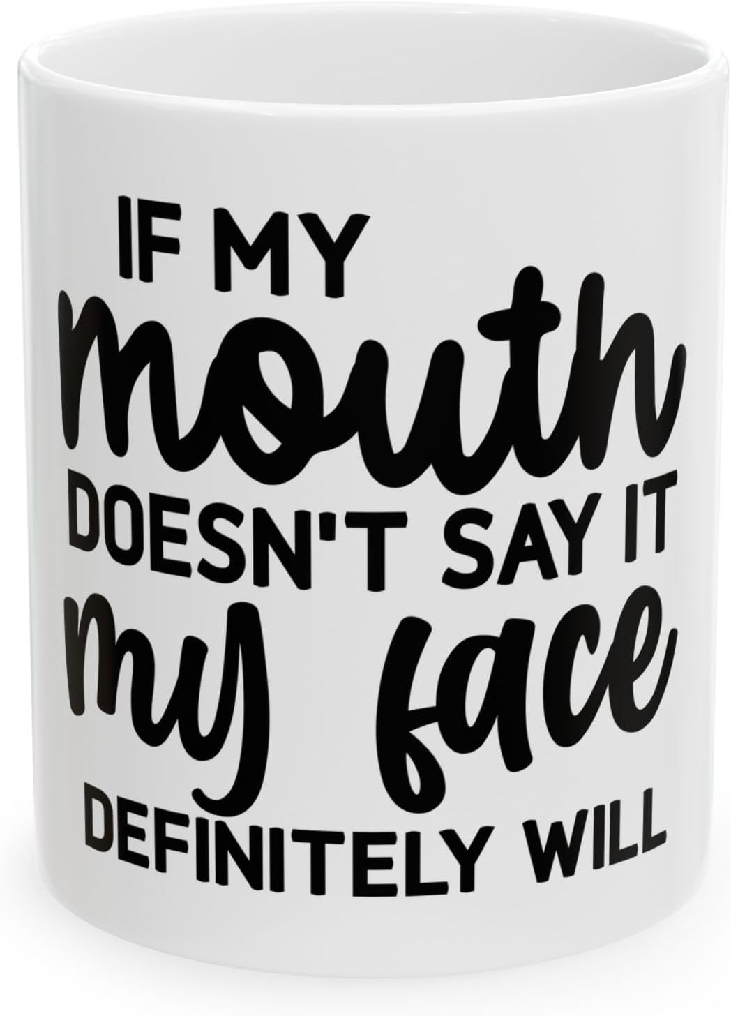 11 OZ Novelty Coffee Mugs - Christmas Gift (Motivational Theme)