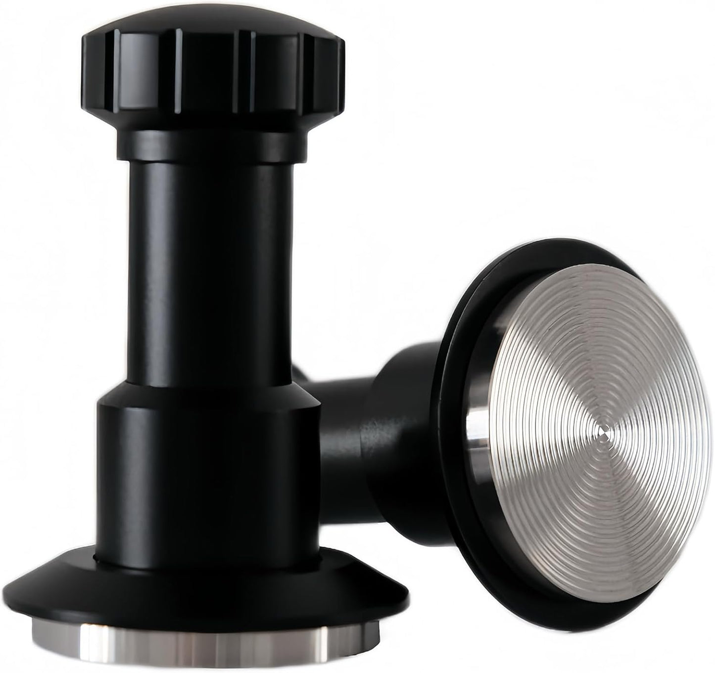 Coffee Tamper 58.35mm, Spring Loaded Espresso Tamper with 25lb/30lb/35lb Calibrated Springs, Sound Feedback & Ripple Base for Even Extraction, Espresso Accessories