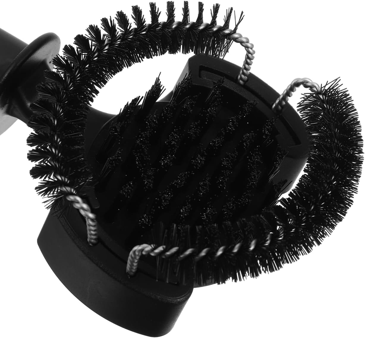 Coffee Machine Cleaning Brush - Espresso Machine Brush with Detachable Nylon Bristles Perfect for Group Head Cleaning
