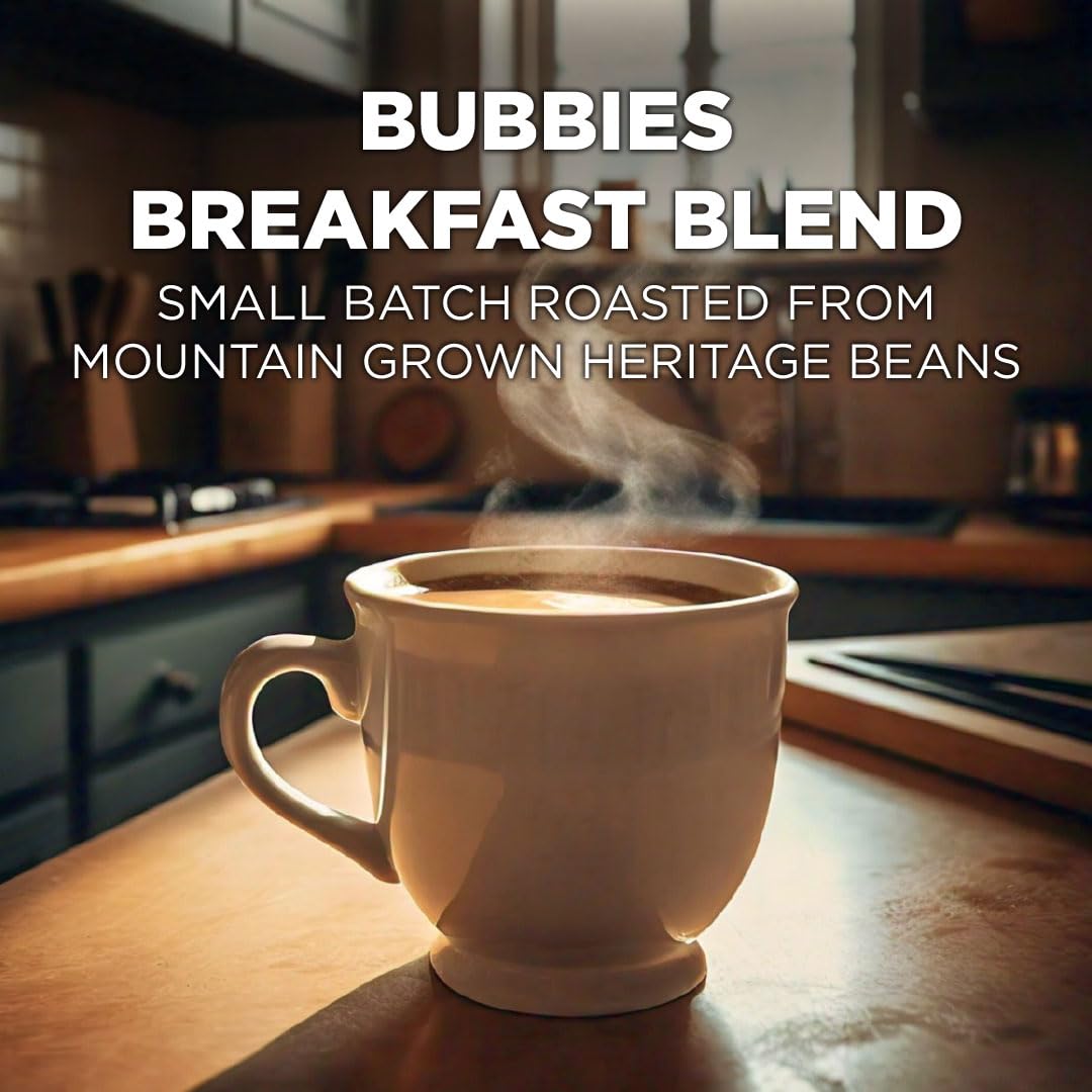 Maud's Breakfast Blend Coffee Pods, 100 ct, Light Roast Coffee in Recyclable Single Serve Pods – 100% Arabica Beans, Compatible with Keurig K Cups Maker