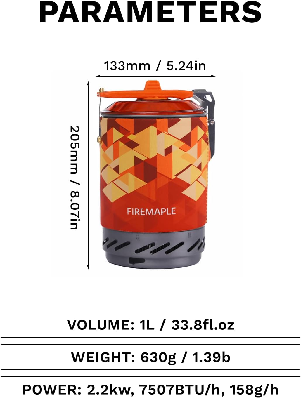 Fire-Maple Fixed Star X2 Backpacking and Camping Stove System Outdoor Propane Camp Cooking Gear Portable Pot Jet Burner Set Ideal for Hiking, Trekking, Fishing, Hunting Trips and Emergency Use