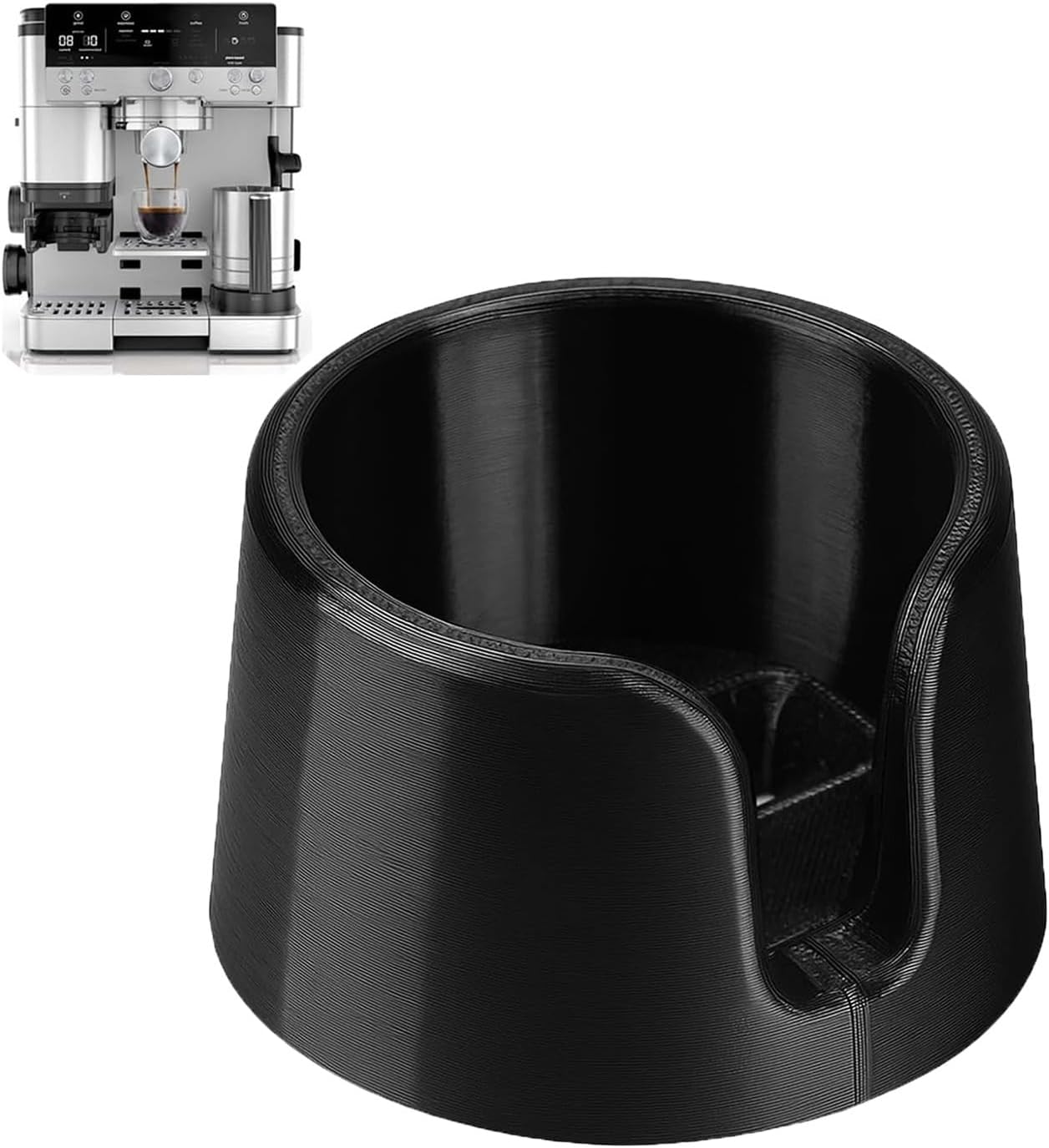 Coffee Tamper Base for Ninja Espresso ES601, Improves Tamping Stability and Extraction, Anti-Slip PETG Base Accessories for Ninja Luxe Cafe Machine