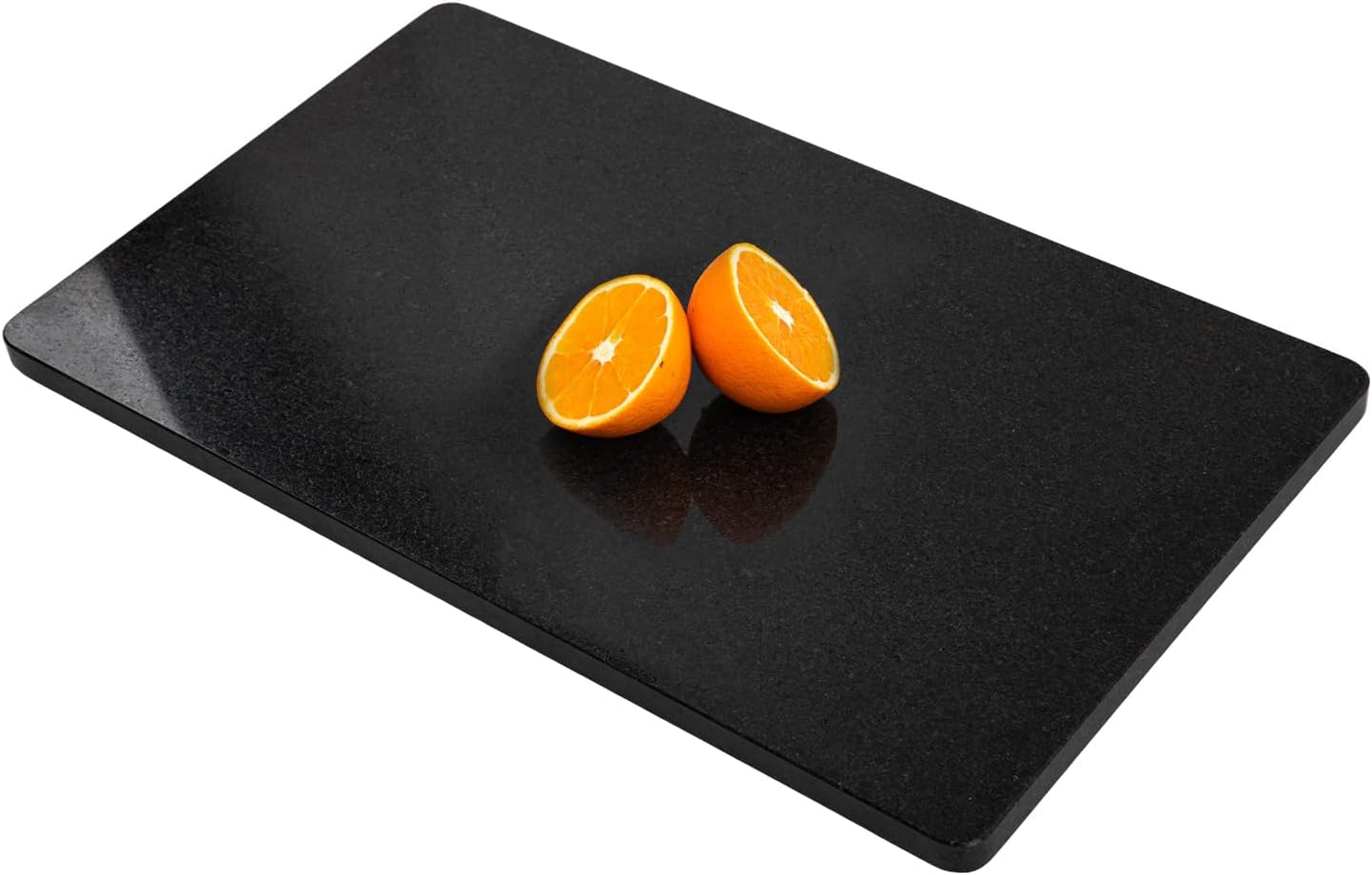 Granite Cutting Board, Marble Slab Pastry Board With Non-Slip Feet For Baking, Cheese, Charcuterie, Chocolate, 12x20 Inch