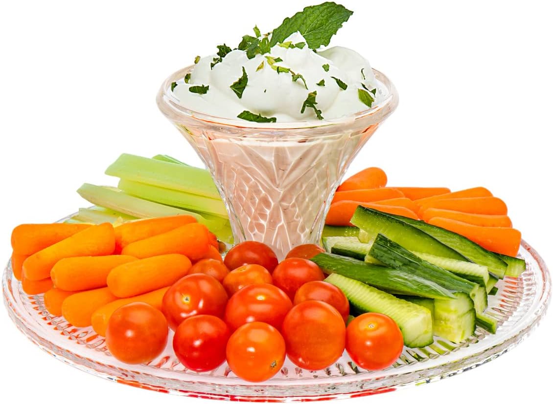 Godinger Dublin Cake Plate Cake Stand,12 inches