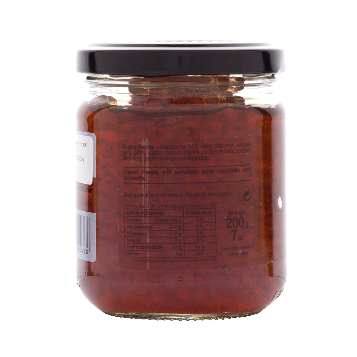 Christine Le Tennier Maple Syrup Flavor Pearls, 7oz Jar