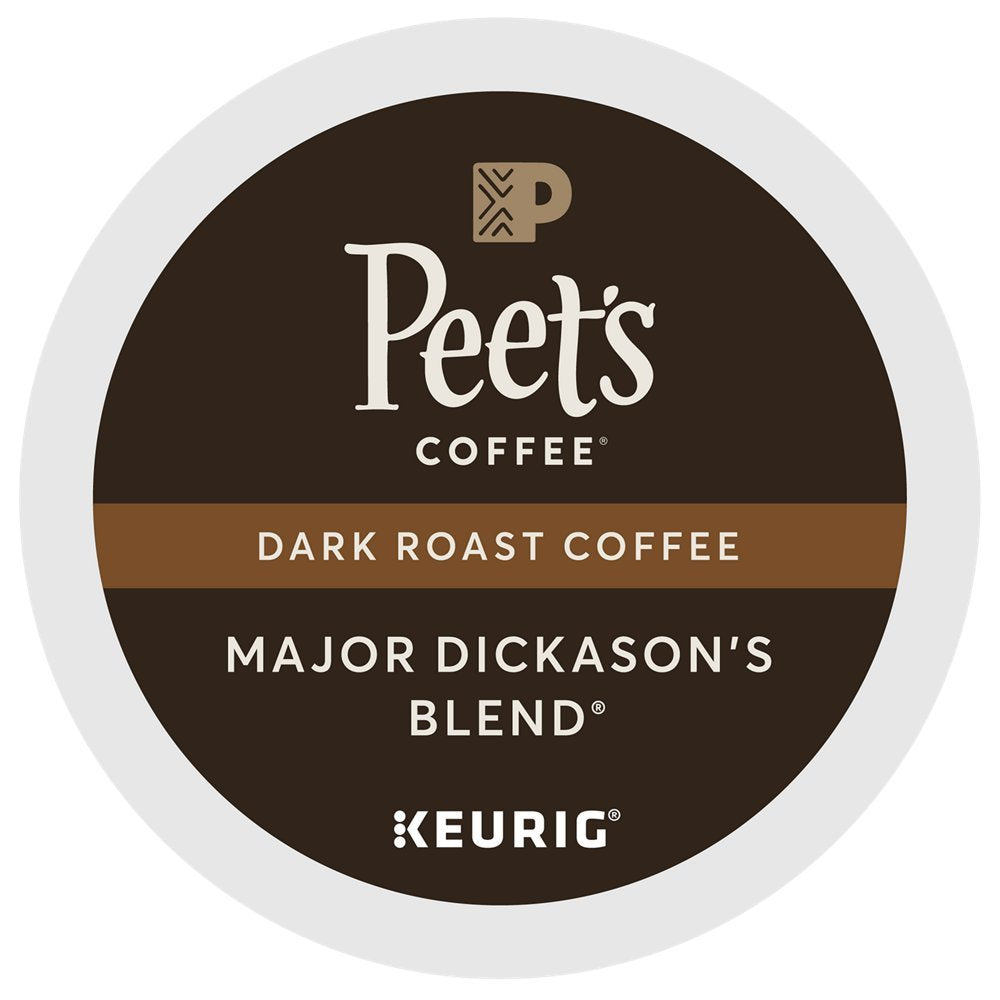 Peet's Coffee Major Dickason Blend Single Cup Coffee for Keurig K-Cup Brewers 40 count