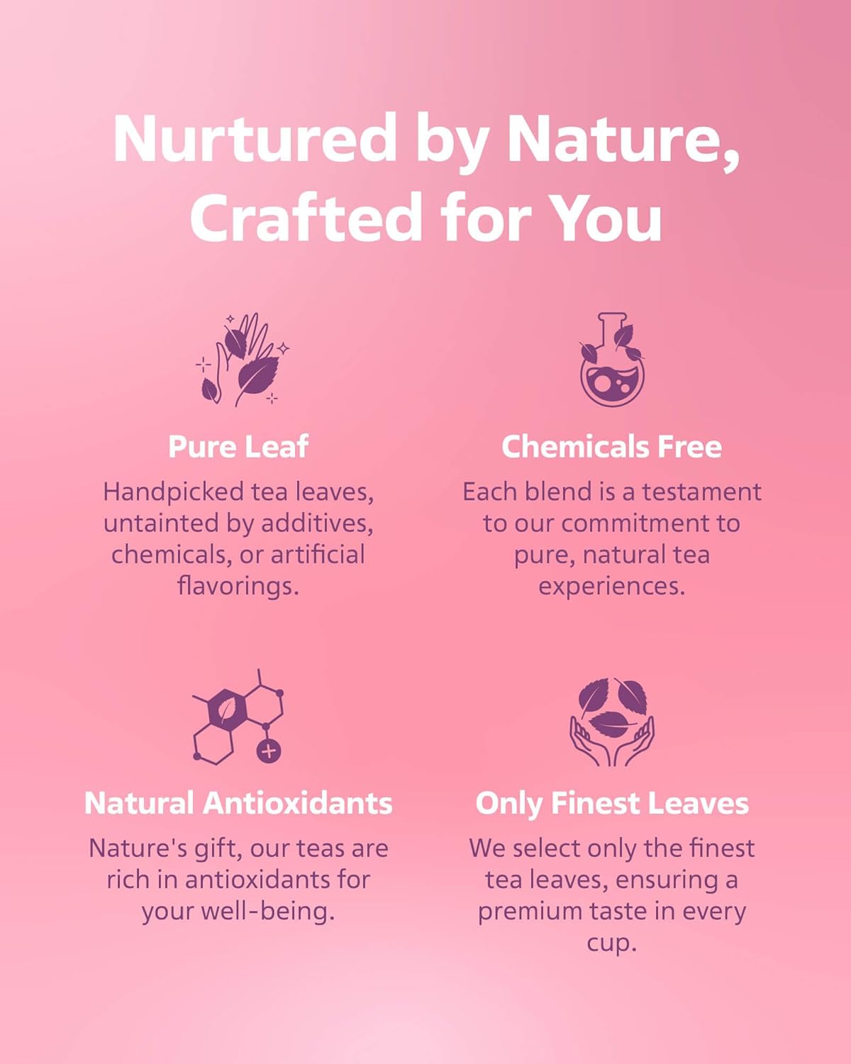 LOVARE Flower Assorted Tea Variety Pack 32 Pack, 4 Tastes - Made in Ukraine - Tea Bags Individually Wrapped - Royal Dessert, Alpine Herbs, Berry Jam, Rooibos Raspberry Assorted Tea Bags