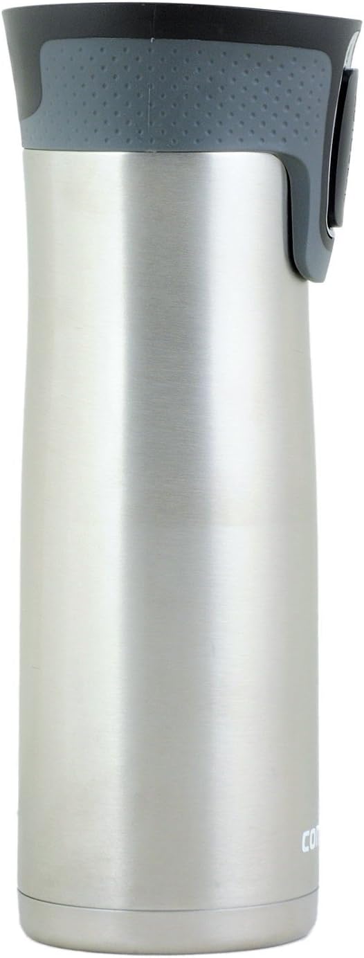 Contigo West Loop 20oz Stainless Steel Vacuum-Insulated Travel Mug Spill-Proof Keeps Drinks Hot for 5 Hours Cold for 12 Hours Perfect for Commuters and Travelers