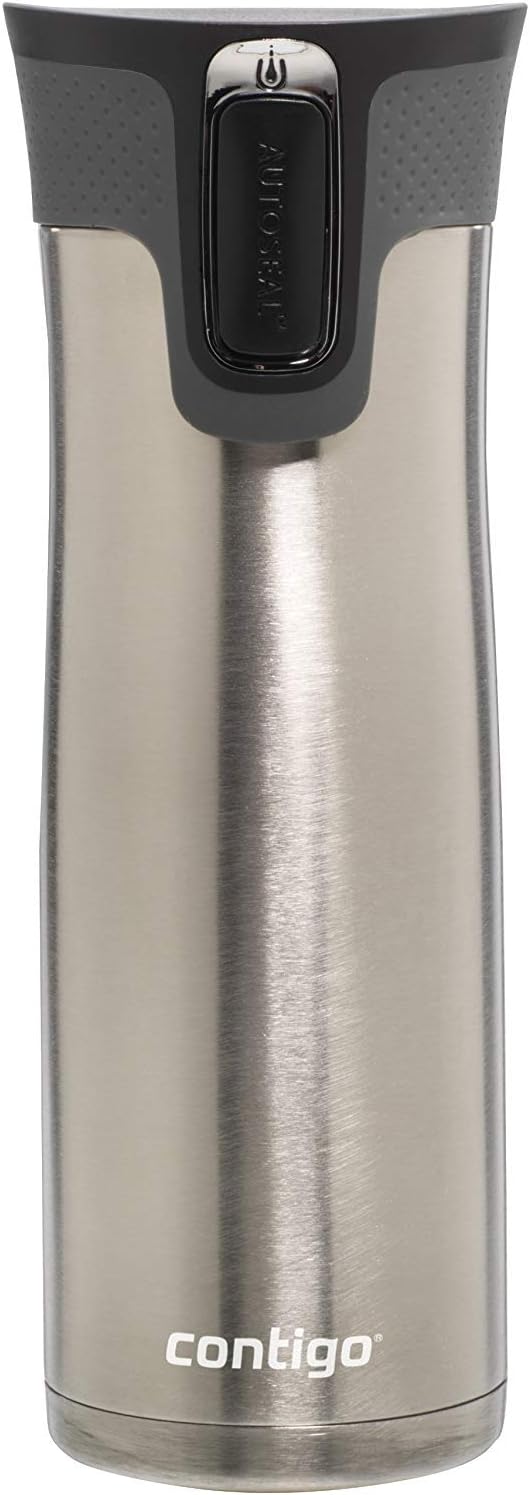 Contigo West Loop Stainless Steel Travel Mug with AUTOSEAL Lid, 24oz., Stainless Steel