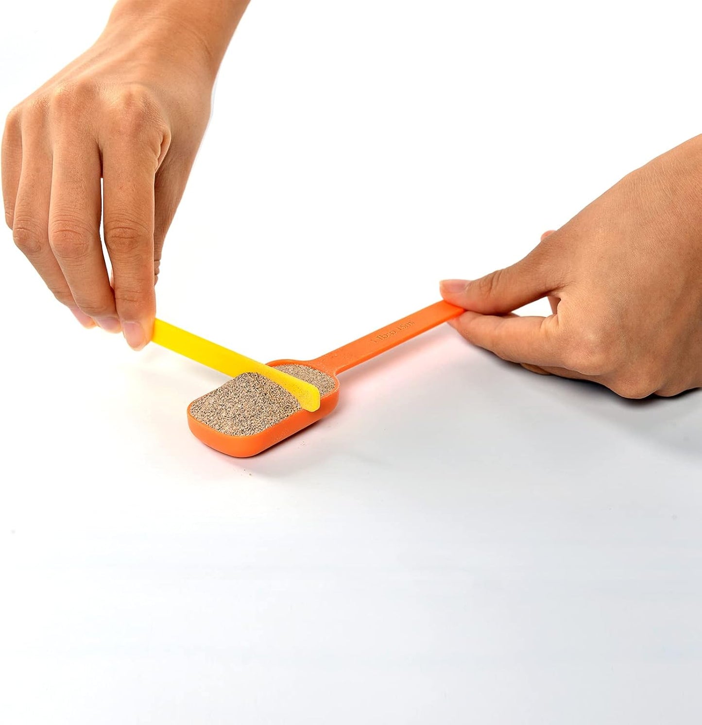 Plastic Measuring Spoons 8-Piece,Assorted Colors