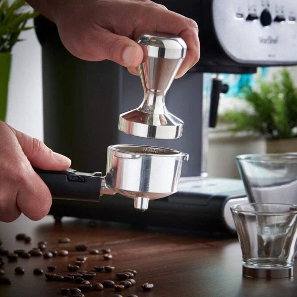 Coffee Tamper 49mm, Espresso Coffee Press Stainless Steel