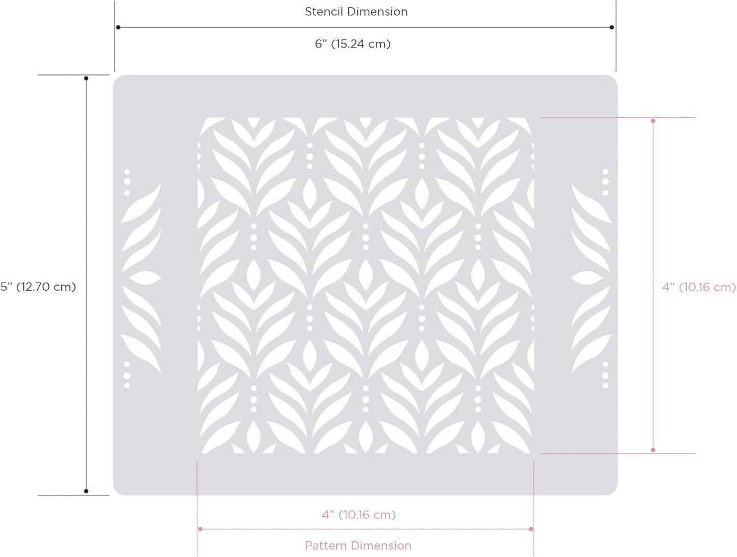 Cookie and Cupcake Stencil (KRISAN)