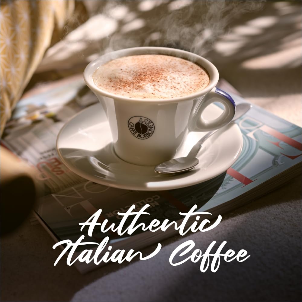 Caffe Borbone Aluminum Coffee Pods Compatible with Nespresso Original Machines, Ciao Venezia, Medium Roast, Full-Bodied and Sweet, Genuine Italian Coffee - 50 Count