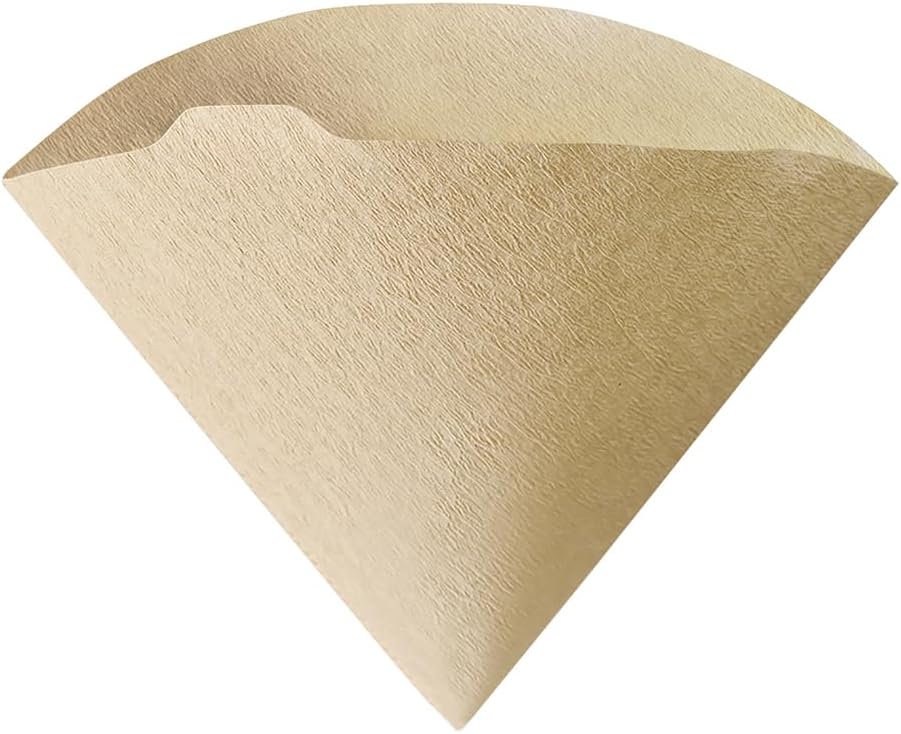 Hario V60 Paper Coffee Filter, Size 01, Natural, 100ct