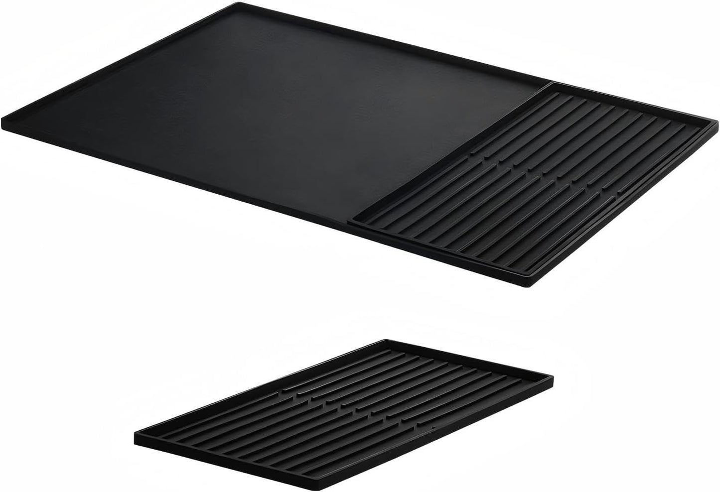 Silicone Coffee Pad, 24-inch x 16-inch Mat, with Removable Baking Tray, Fits Coffee Machines and Baking Sheets