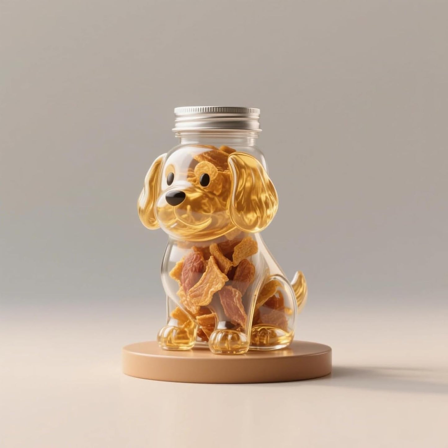 French Bulldog Snack Jar – 2025 New Cute Airtight Storage Container, Multi-purpose Jar for Dog Snacks, Cookies, Candy, Coffee Pods, Kitchen Organization, Pet Lovers Gift(French bulldog A)
