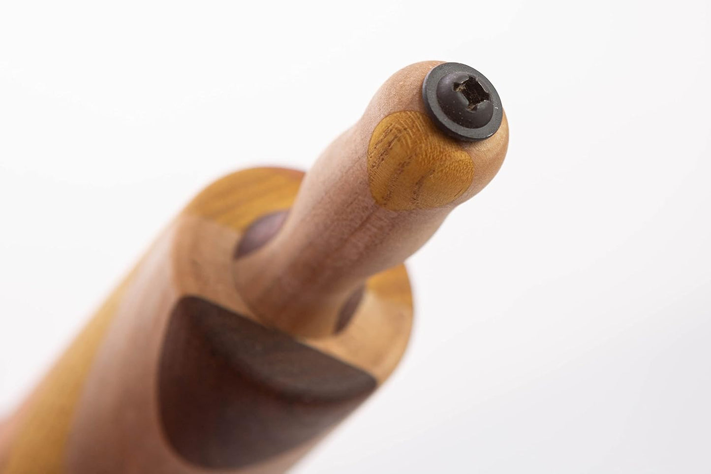 Amish Handmade Multi Wood Rolling Pin (6" Rolling Surface)