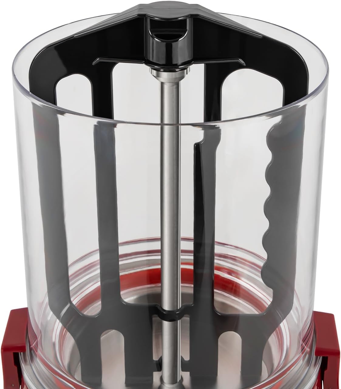 10L Commercial Hot Chocolate Machine Maker,110V Hot Chocolate Melting Machine,Temperature Adjustable Hot Beverage Warmer Dispenser for Chocolate Coffee Milktea (Red)