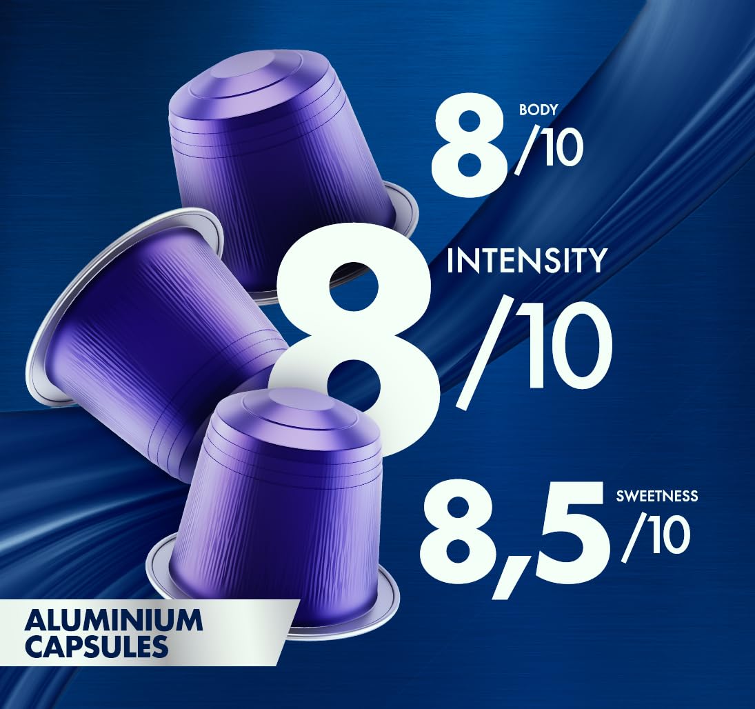 Caffe Borbone Aluminum Coffee Pods, Mia Napoli, Medium Roast, Bold and Intense, Genuine Italian Coffee - Compatible with Nespresso Original, NOT compatible with Vertuo - 100 Count