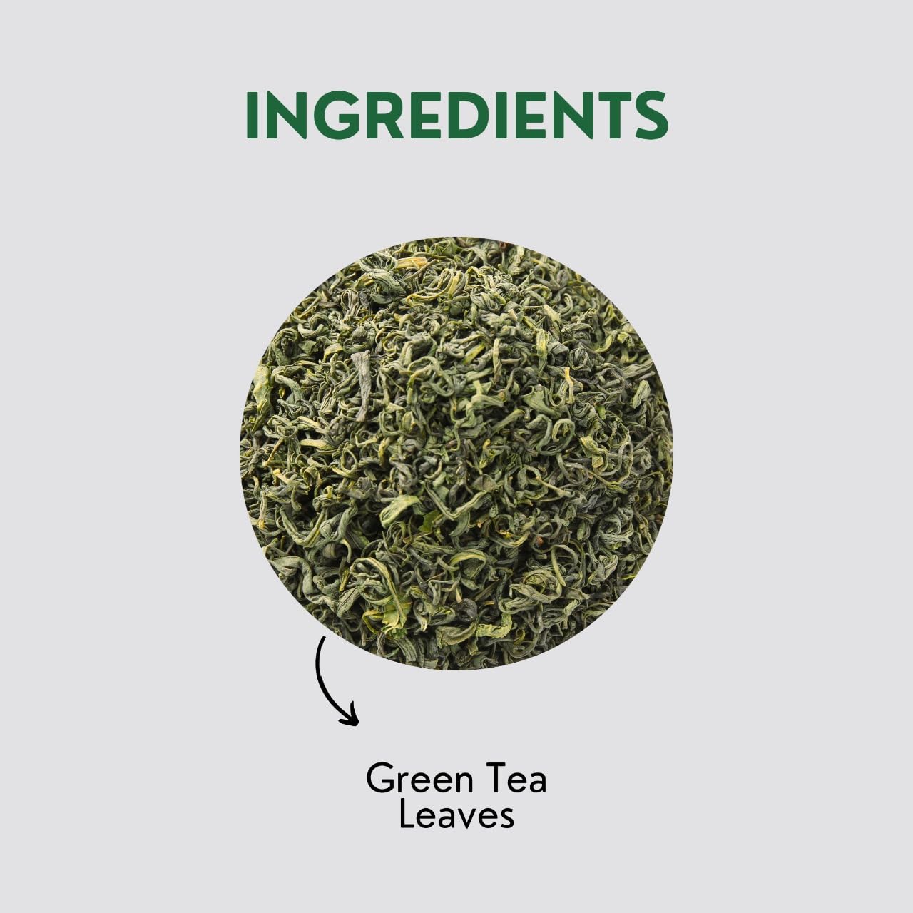 Classic Green Tea Bags (3.53oz/100gm), Loose Leaf 50 Pyramid Teabags, Blended with Fresh Herbs and Spices, Organic Herbal Tea, Low Caffeine Gluten Free