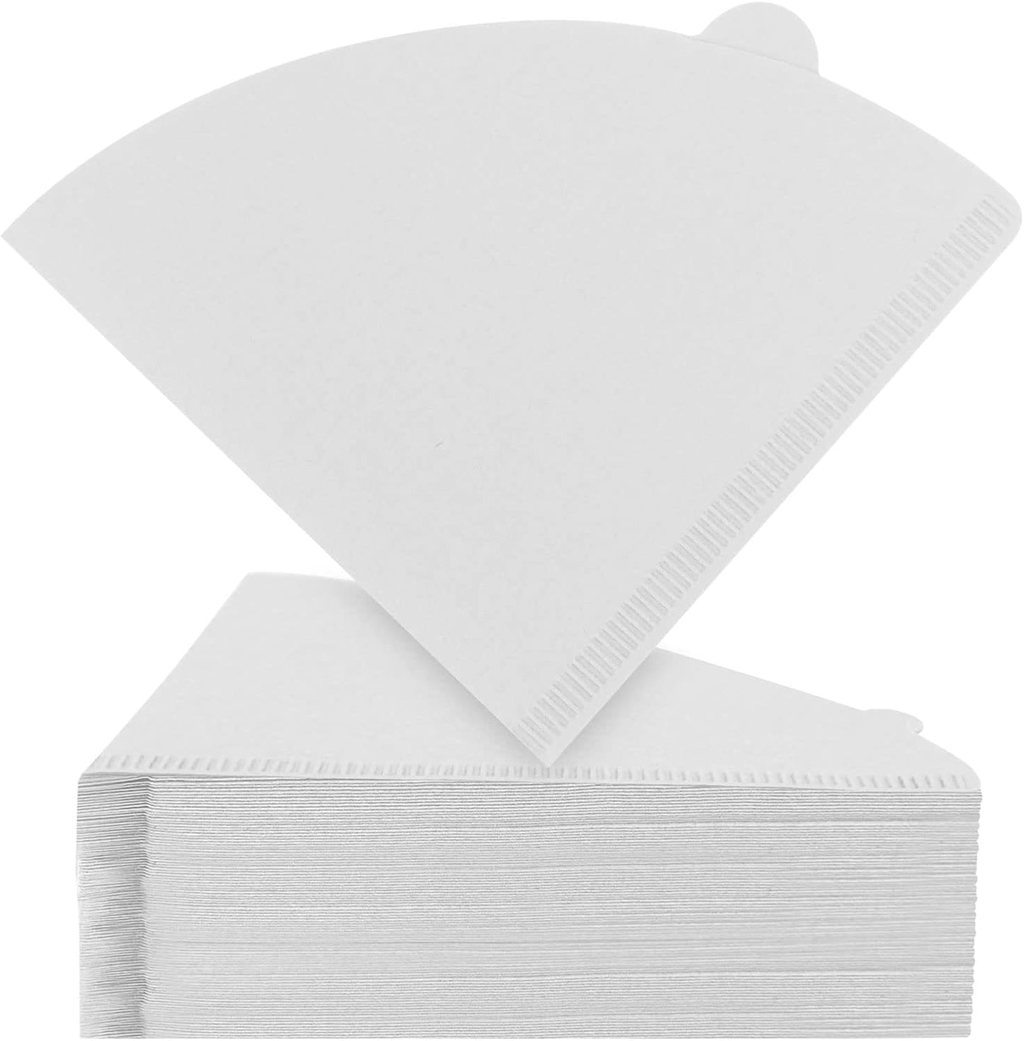 Coffee Filters, Size 02 White Cone Filters, 200 Count Disposable Natural Paper Filters 2-4 Cup, 02 Cone For Pour Over and Drip Coffee Maker