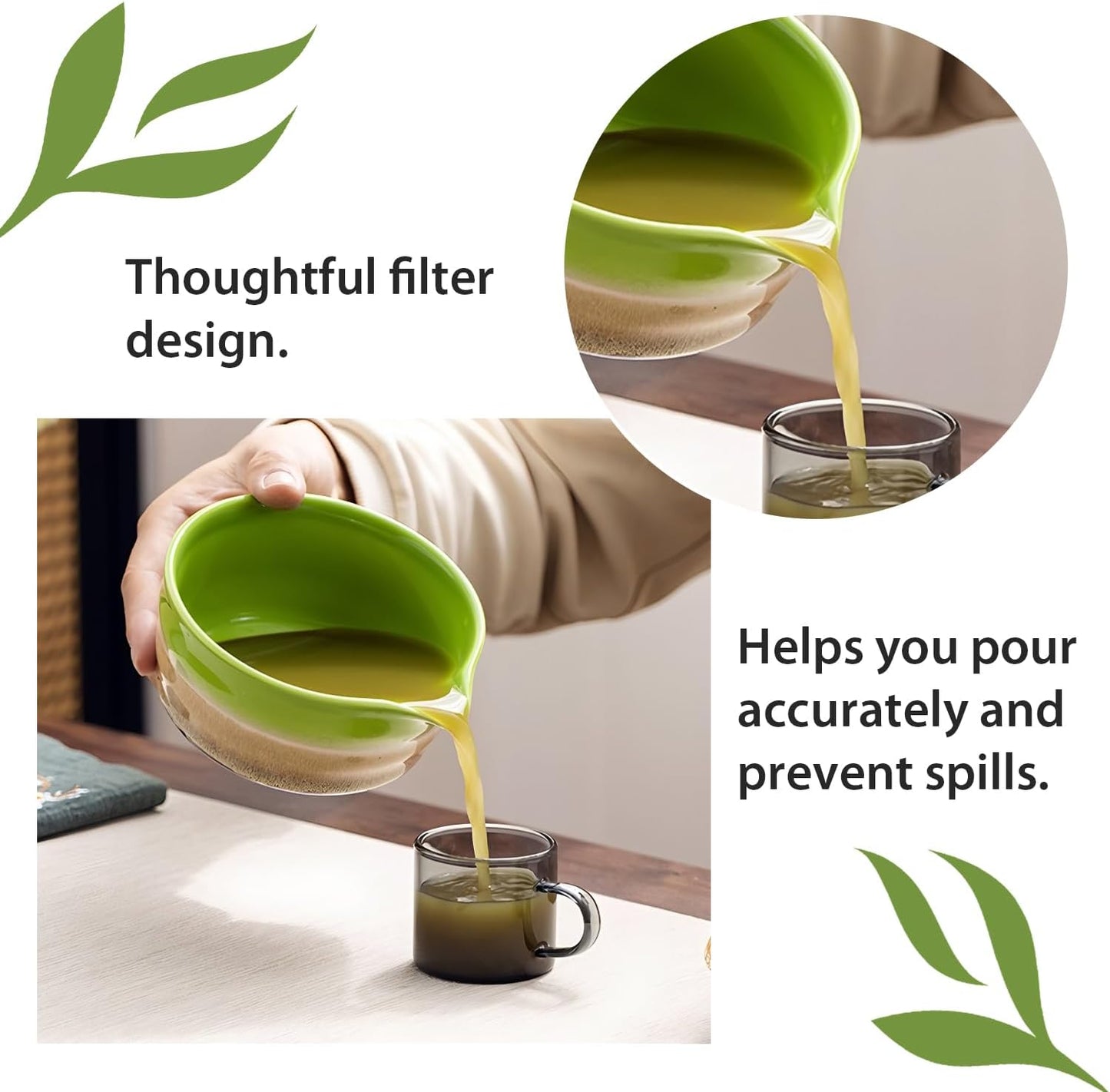 Matcha Whisk Set Ceramic Matcha Set Includes Matcha Bowl Matcha Whisk and Holder, Bamboo Scoop, Sifter, 5 Pcs Matcha Kit for Matcha Lovers