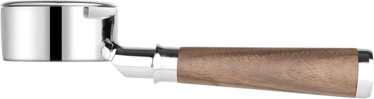 LILQ 58mm Bottomless Naked 2 Ears Portafilter Compatible with Gaggia Machines– Includes 18–20g Basket (WalnutFusionV4, 58mm For Gaggia)