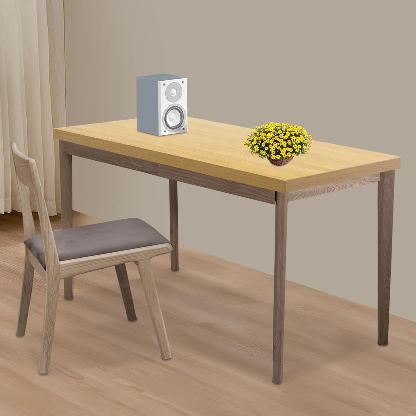 Butcher Block Countertop | 30x18in Wood Board Countertop | DIY Washer Dryer/Island/Kitchen Counter-top | countertop Cutting Board | 1102lbs Load Capacity | Wood Color | NO Base Legs, 1.38in Thick