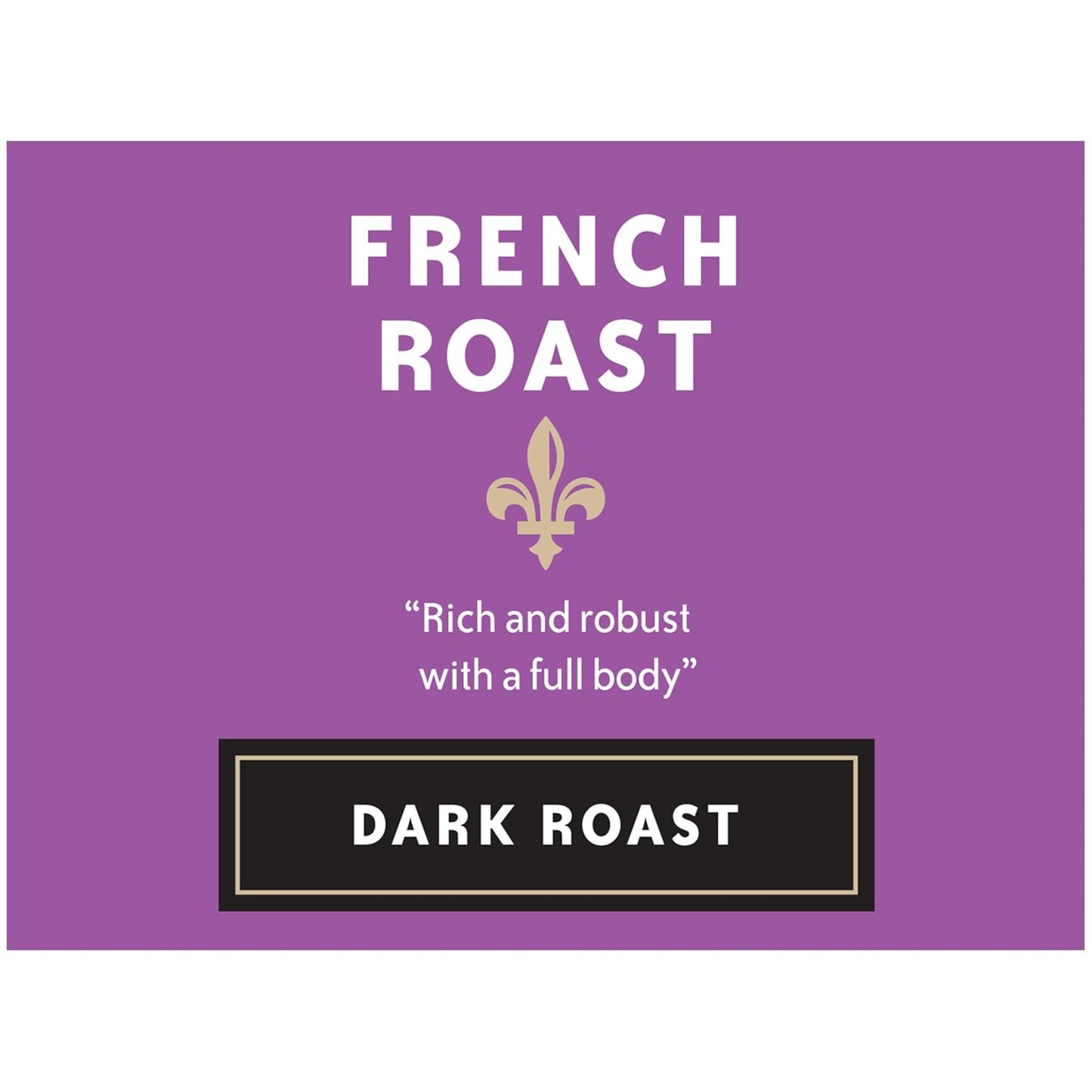 Community Coffee French Roast 96 Count Coffee Pods, Extra Dark Roast, Compatible with Keurig 2.0 K-Cup Brewers, 24 Count (Pack of 4)