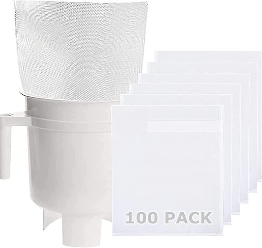Cold Brew Coffee Filter Bags - 100 Pack Home Cold Brew System Filters for Cold Brew Coffee Maker 11.25''x13'' Home Model Disposable Coffee Brewing Bag
