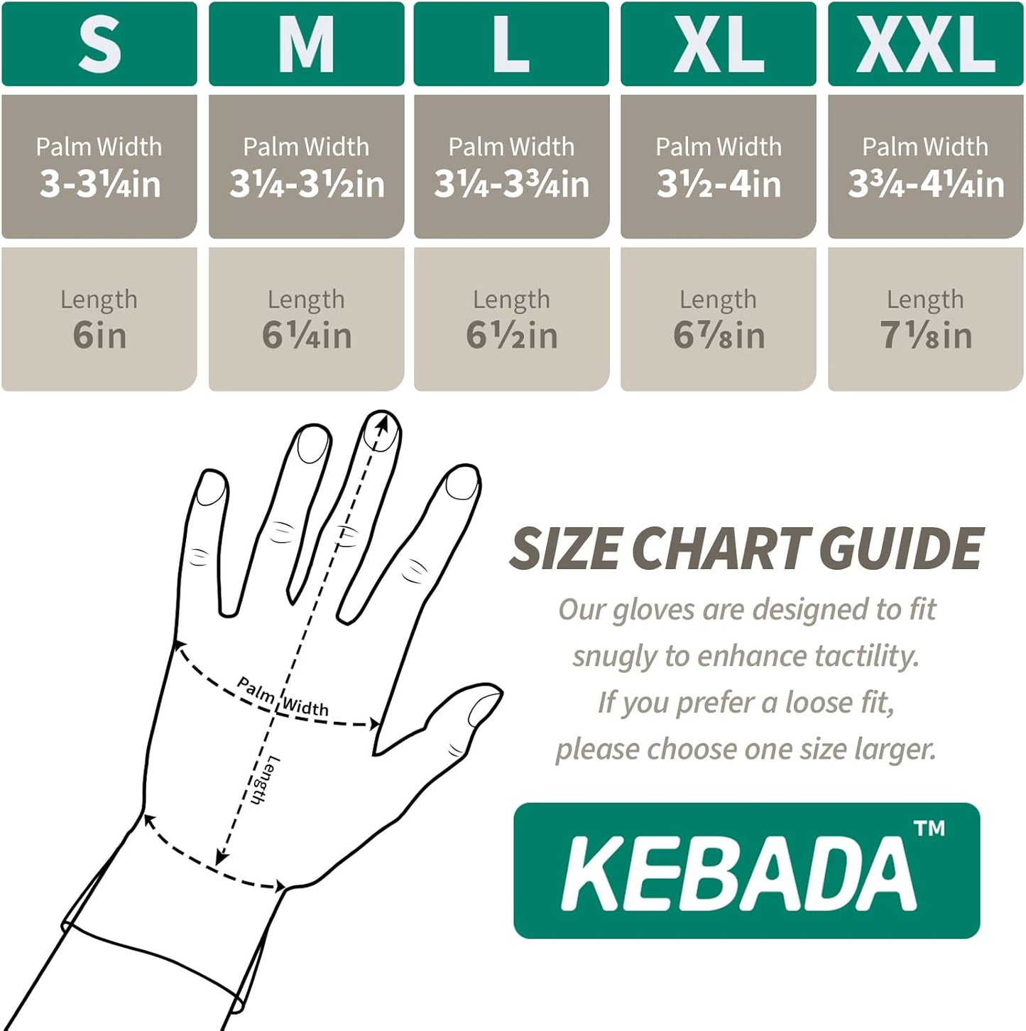 Kebada W2 Work Gloves for Men and Women, Nitrile Coated Working Gloves for Gardening, Construction, Warehouse, Safety Gloves for Work in Yard and Outdoors, 6 Pairs, Medium