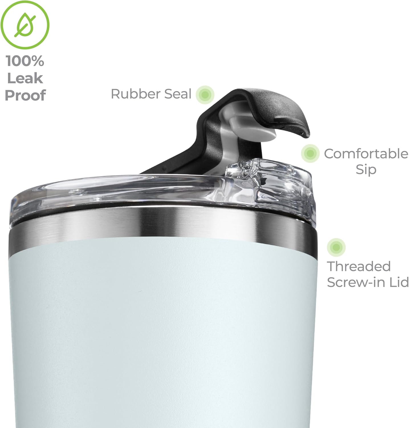 SIPX™ Triple-Insulated Tumblers - 16oz. Premium Modern Tumbler With Lid, insulated Cup Keeps Hot For 6 Hours, Stainless Steel Tumbler Made Of Sustainable Material, Coffee Travel Mug For Home & Office