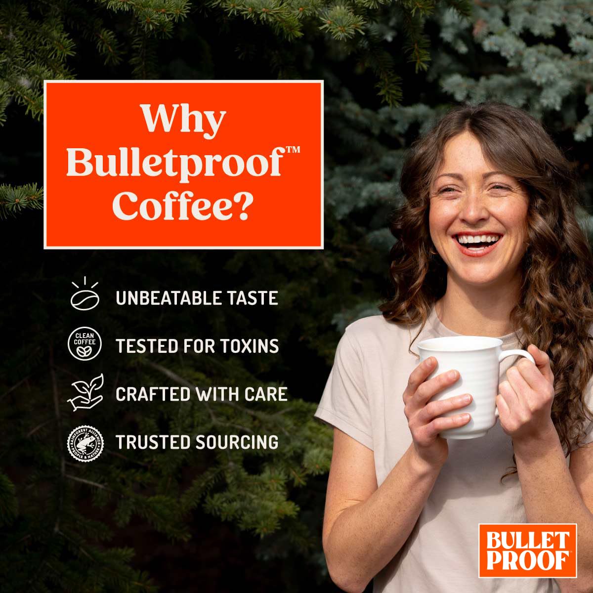 Bulletproof Original Medium-Roast Single-Serve Coffee Pods, 24 Count, 100% Arabica Beans, Clean Coffee Tested for Toxins, Packaging May Vary