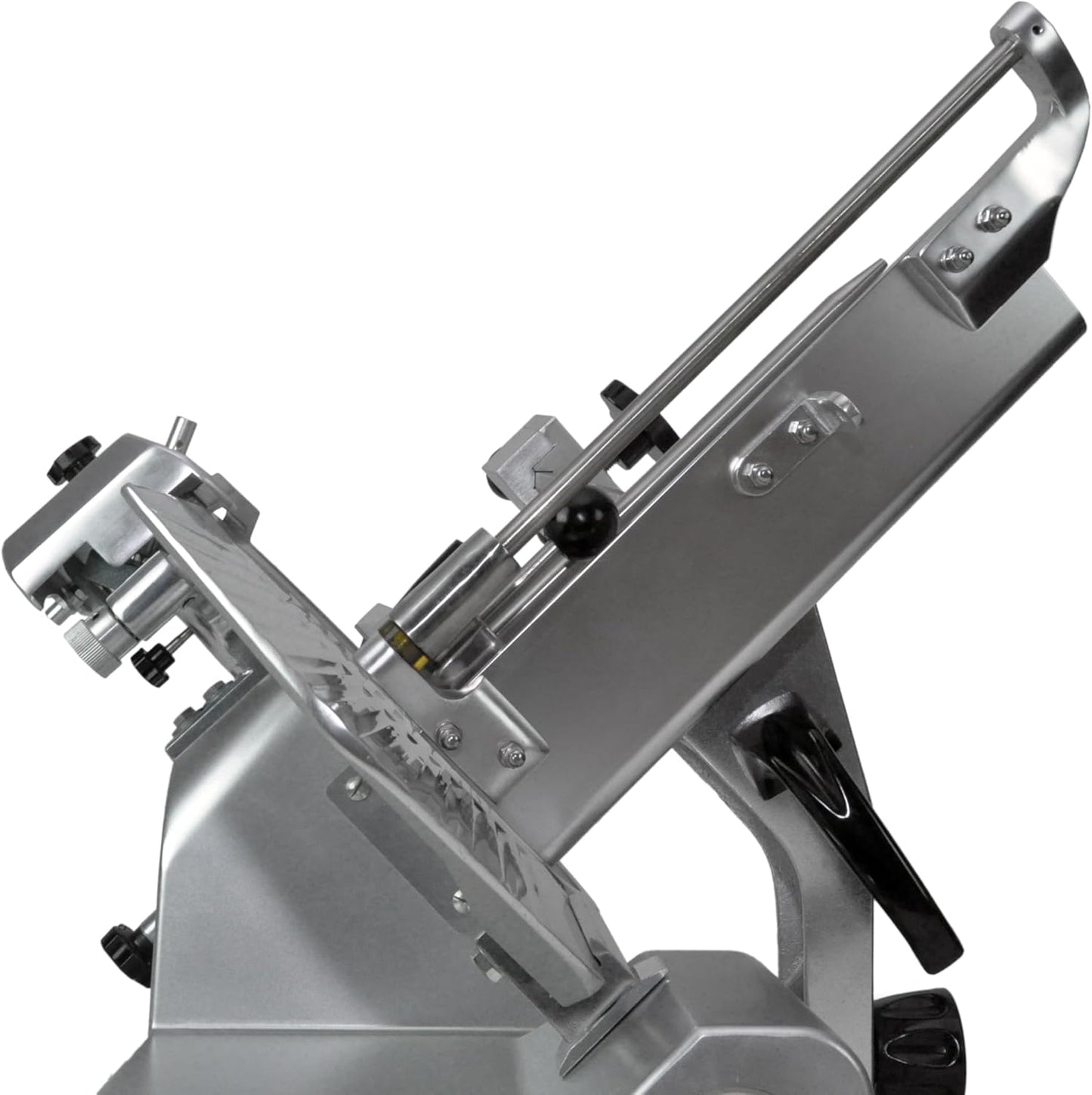 KWS MS-12A 1050W Countertop Model Commercial Automatic Electric Meat Slicer with Stainless Steel Blade, Frozen Meat, Food Slicer/Low Noises [ ETL, NSF Certified]