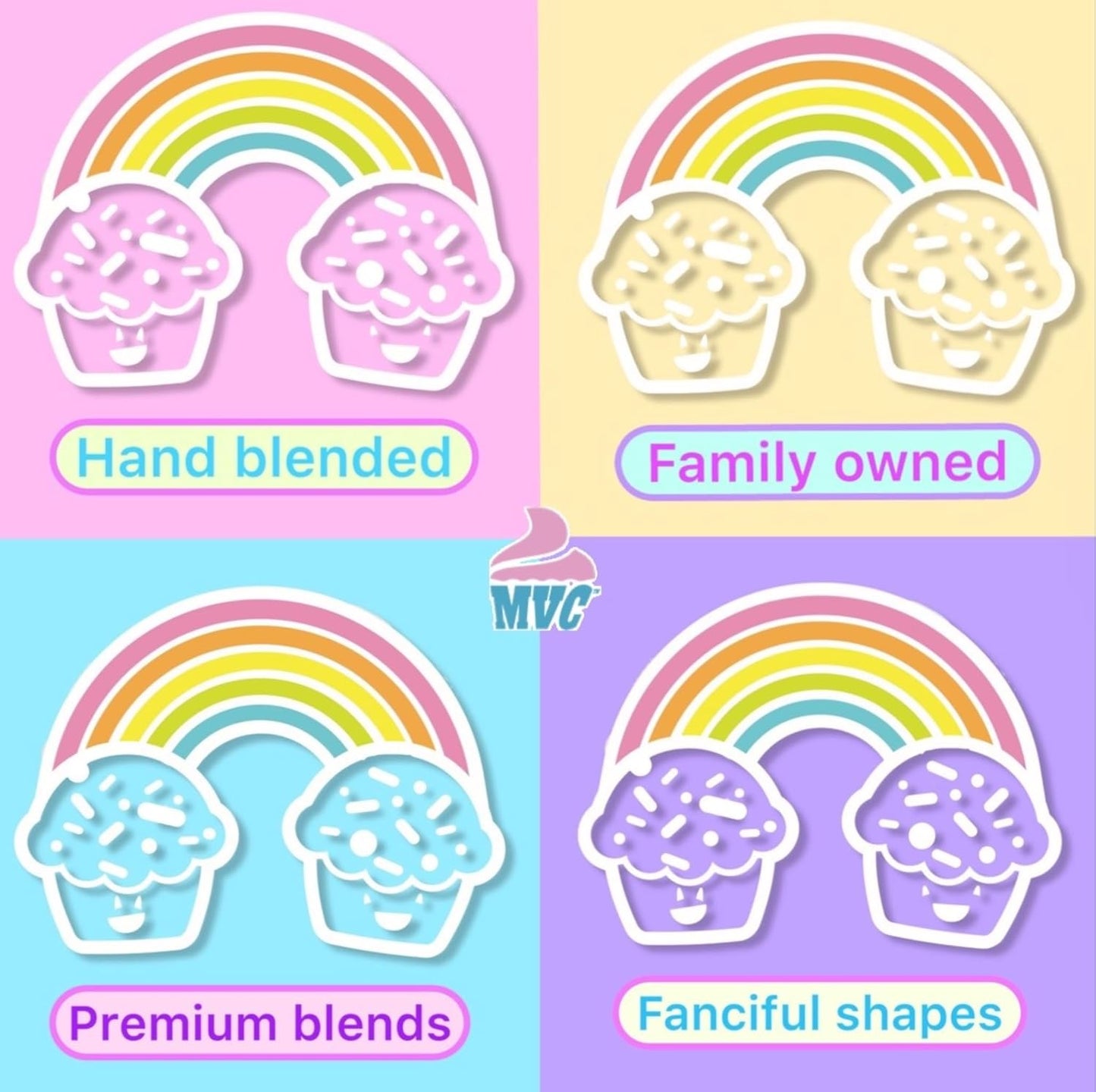 Manvscakes Sprinkles- Edible Cake and Cupcake Sprinkles with Assorted Shapes and Sizes, Purple Sprinkle Mix for Cookies, Ice Cream, Cake and Cupcake Decorating