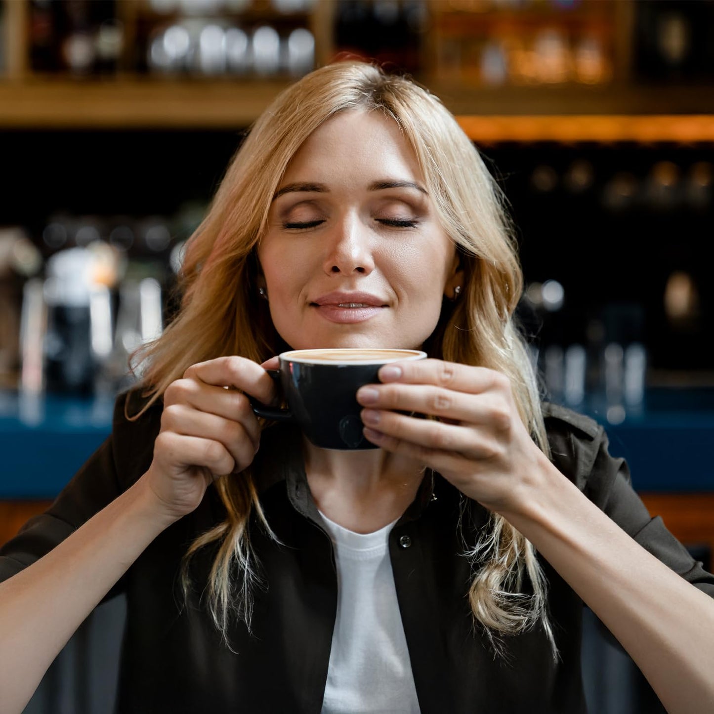 Ethiopia Yirgacheffe Ground Coffee, Medium-Light Roast Ground Coffee with Stone Fruit, Caramel & Toasted Pie Nuts, Single Origin 35.2 oz (2.2lb) Bag, Perfect Flavored Ethiopian Coffee Gift