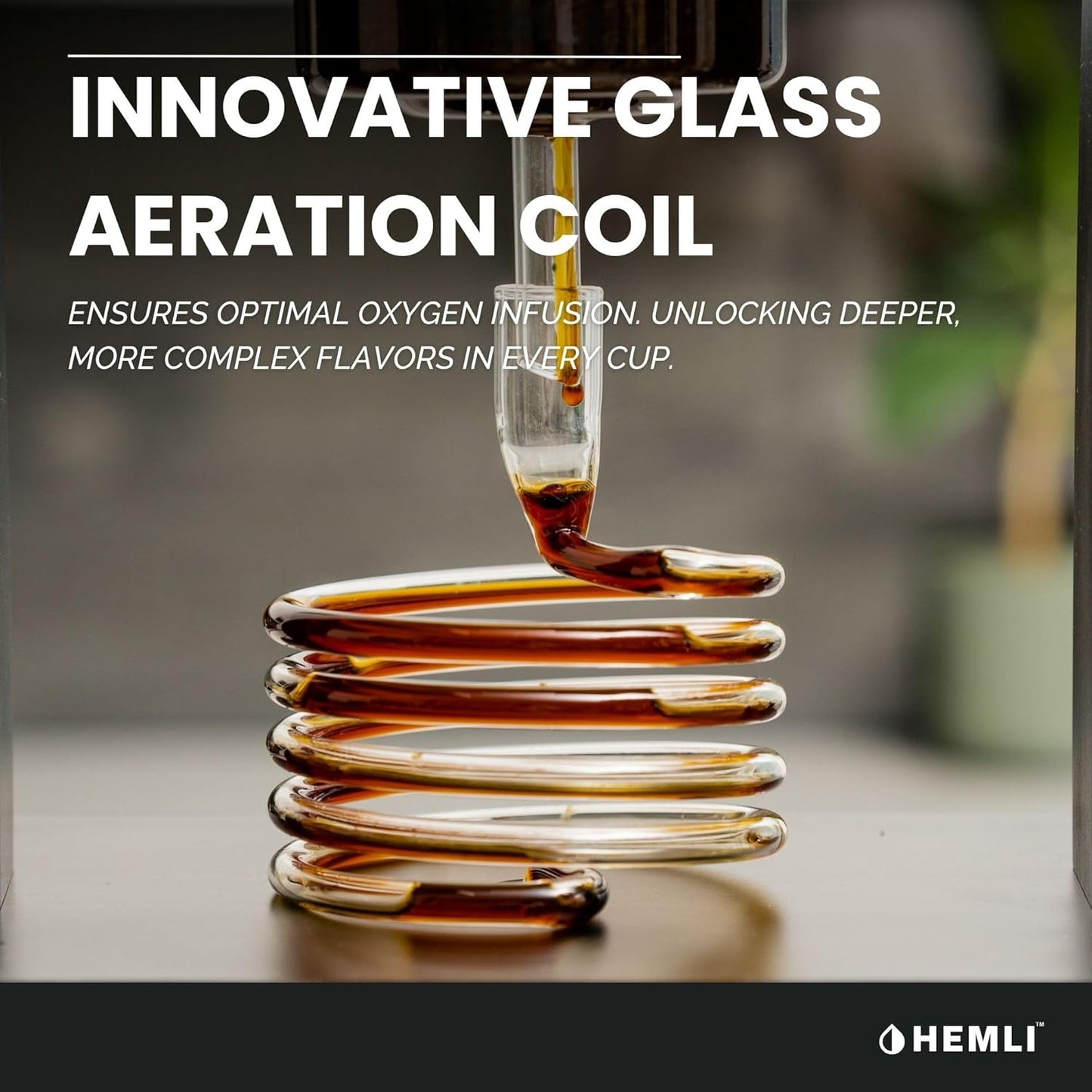 Cold Drip Coffee Maker, Cold Brew Coffee Tower, Slow Drip Japanese Cold Brew Maker, 32 oz, Cold Brew Drip, Ice Coffee Tower (ICT2), Black